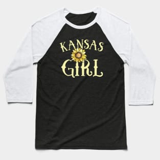 Kansas Girl Baseball T-Shirt